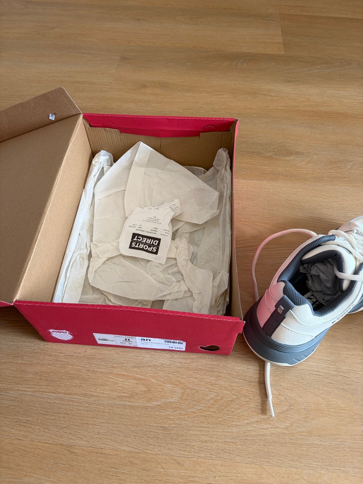 K-Swiss C Express 2 HB Tennisschoenen - Maat 44.5, Kleding | Heren, Schoenen, Ophalen of Verzenden, Nieuw, Wit, Sneakers of Gympen