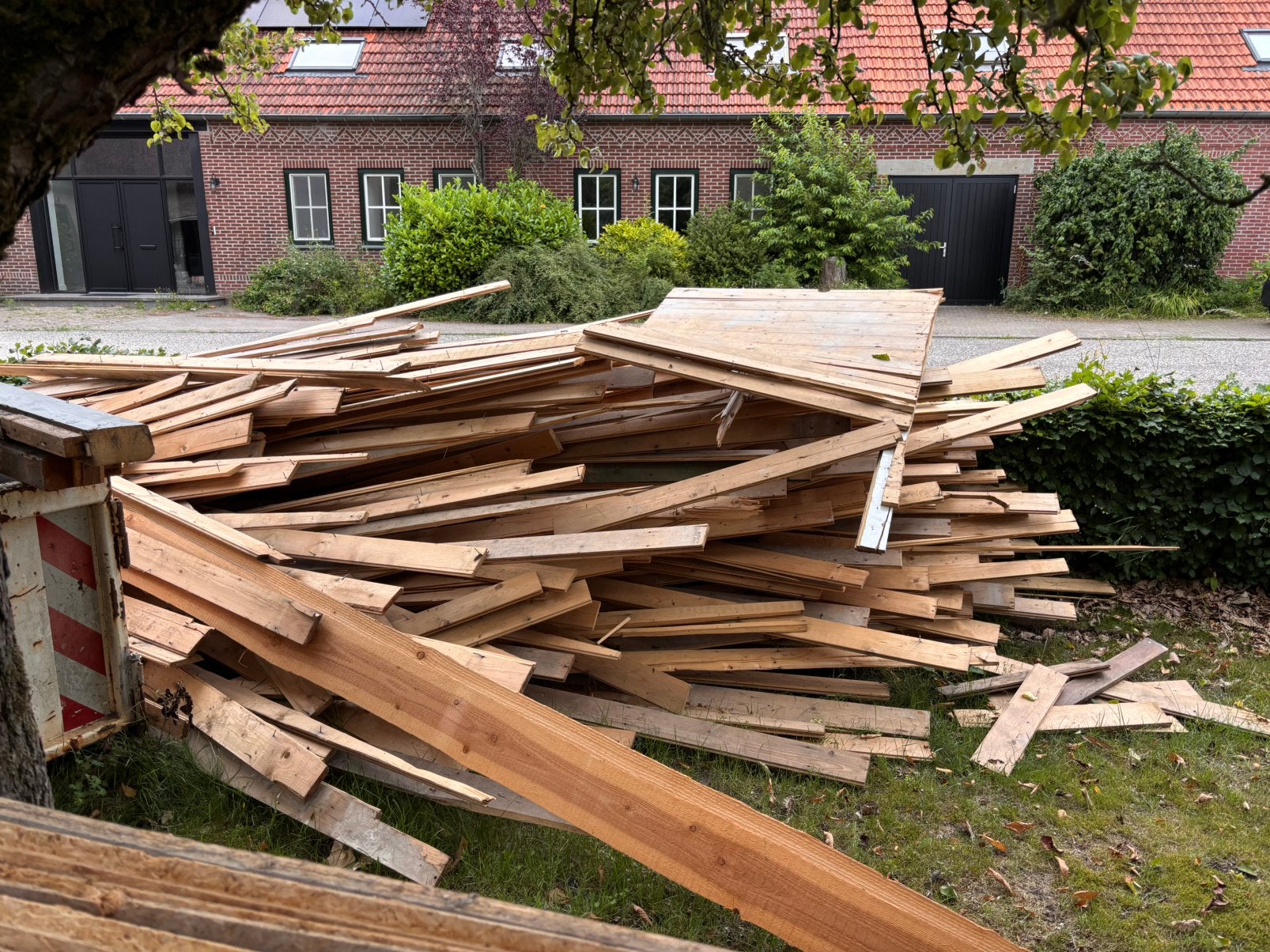 Stook hout vuren, Doe-het-zelf en Verbouw, Hout en Planken, Ophalen, Balk, Vuren, 50 mm of meer