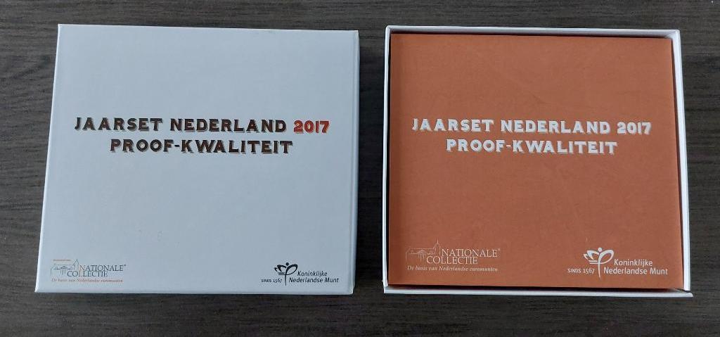 Nederland Proofset 2017, Ophalen of Verzenden, Koningin Beatrix, Euro's