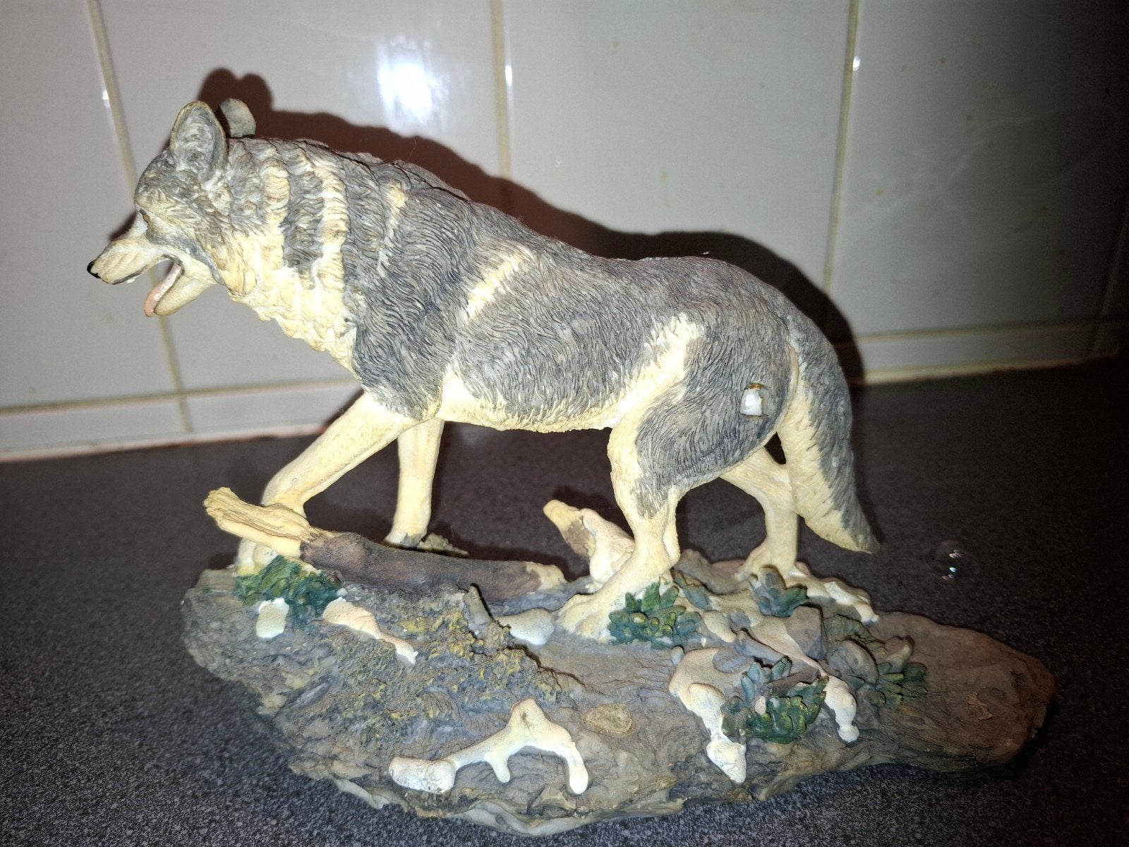 beeldje wolf, Verzamelen, Beelden en Beeldjes, Ophalen, Zo goed als nieuw, Dier