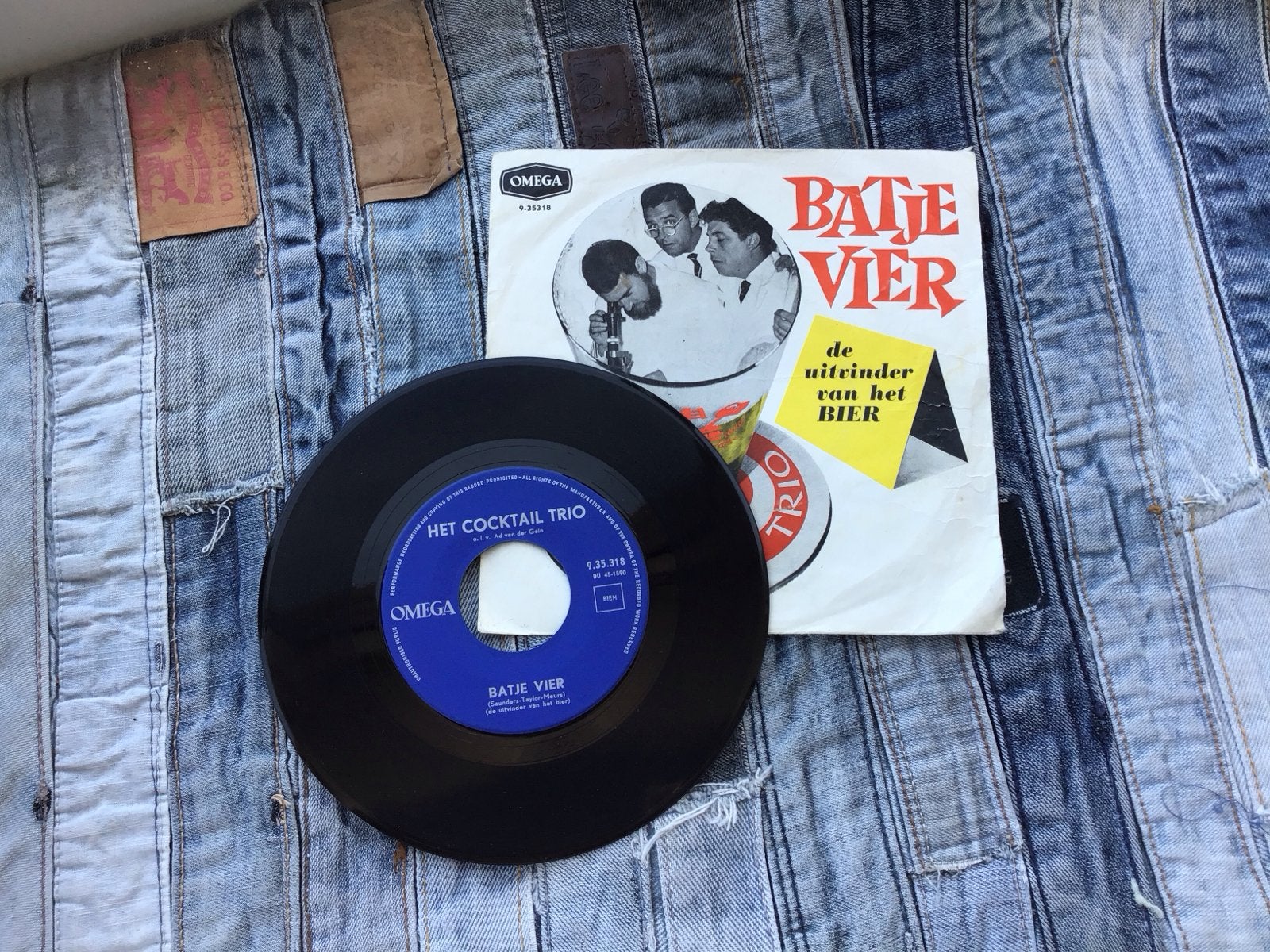 Het Cocktail Trio - Batje Vier (Single), Gebruikt, 7 inch, Single, Ophalen of Verzenden