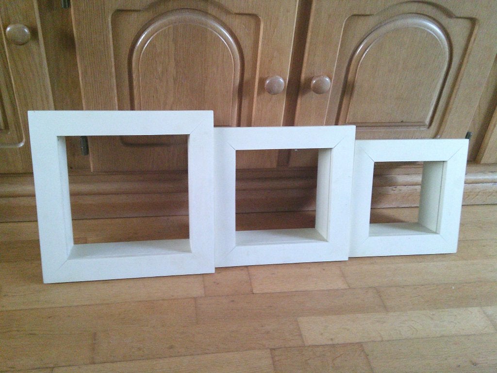 Kubussen 3 stuks. Hout, Gebruikt, Hout, Modern, Ophalen