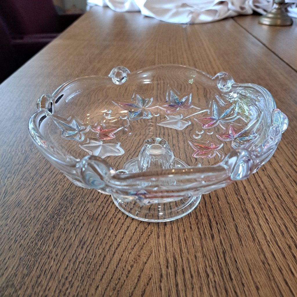 Kristal vaas, Huis en Inrichting, Woonaccessoires | Vazen, Overige kleuren, Ophalen of Verzenden, Minder dan 50 cm, Glas