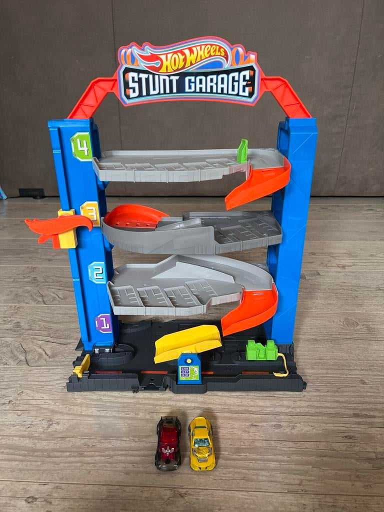 Hot Wheels Stunt Garage, Ophalen of Verzenden, Nieuw