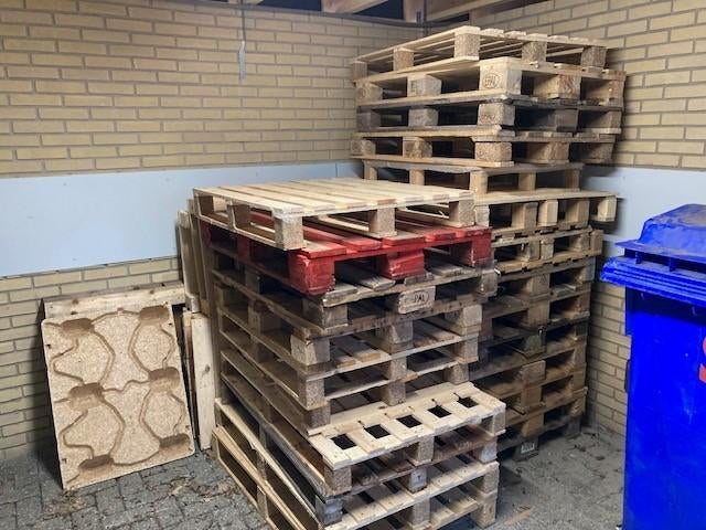 Pallets diverse formaten, Ophalen, Gebruikt, 50 mm of meer, Pallet