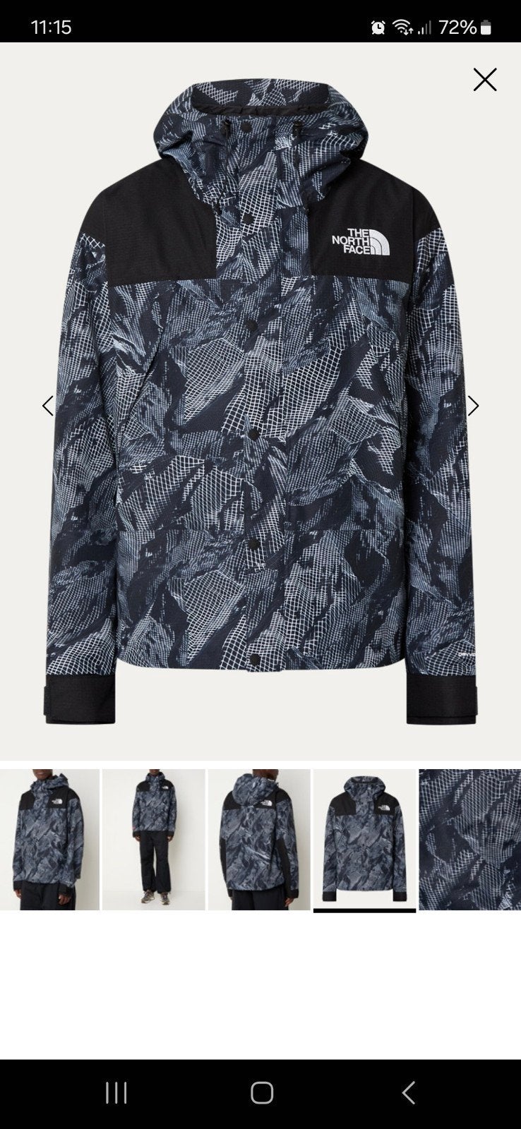 The North Face Dryvent windjack met capuchon maat L, Ophalen of Verzenden, Nieuw, Zwart