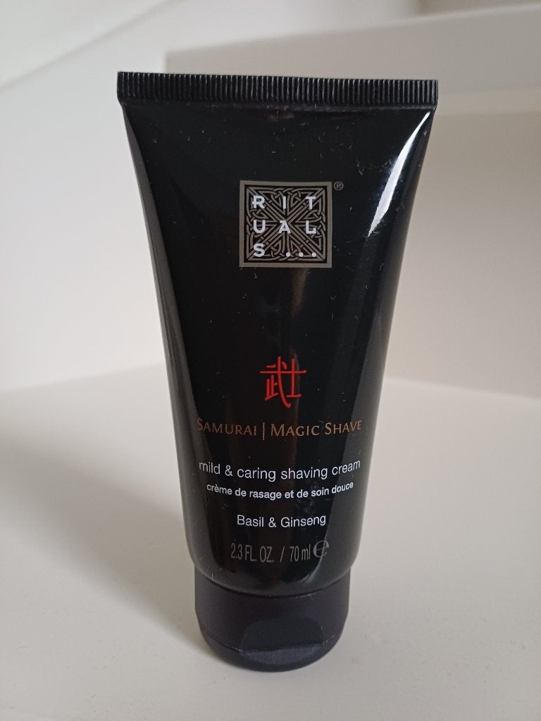 RITUALS SAMURAI SHAVING CREAM 70ML NIEUW, Ophalen of Verzenden, Nieuw, Gehele gezicht, Overige typen