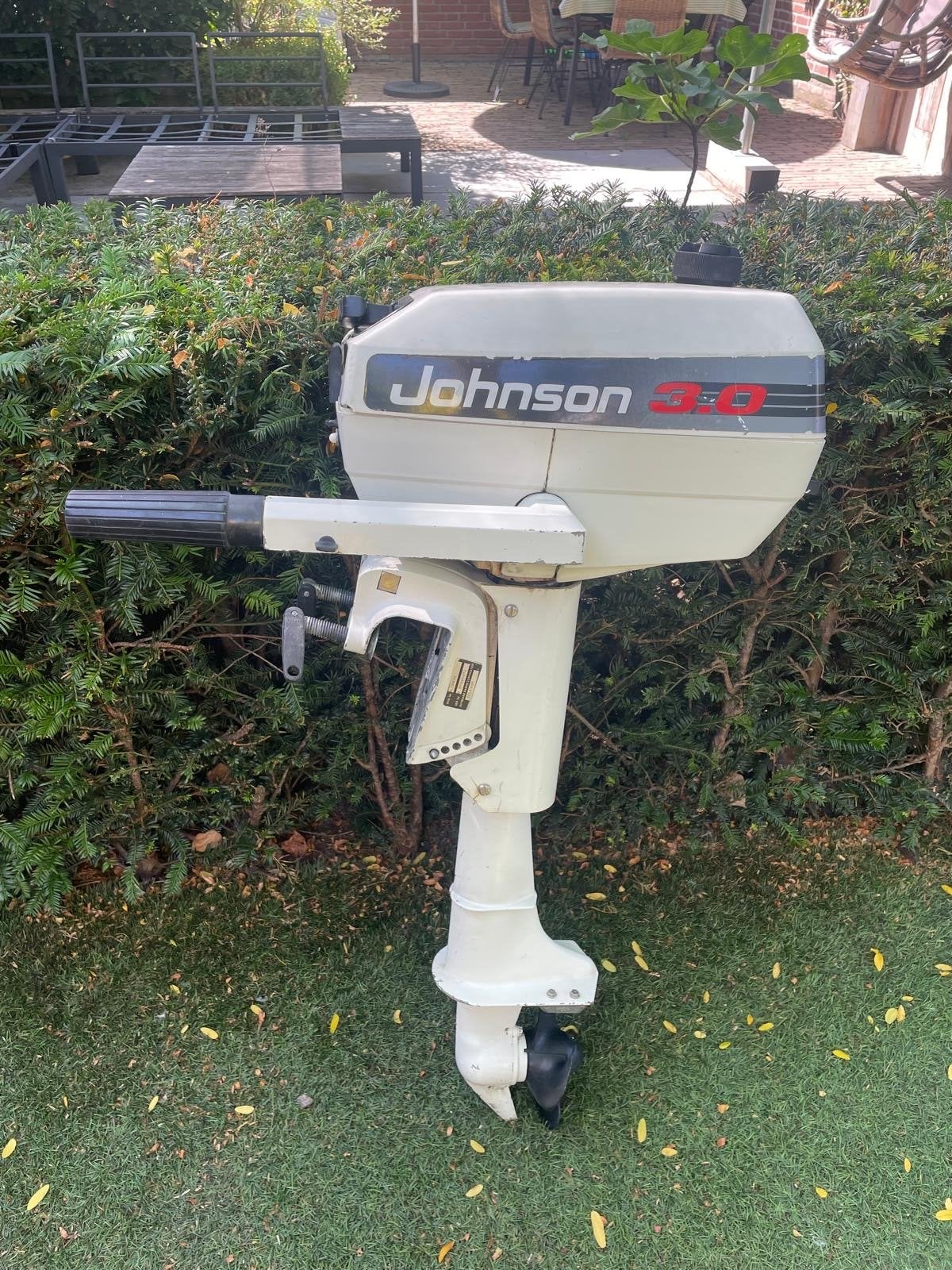 Johnson 3pk 2-takt kortstaart buitenboordmotor, Watersport en Boten, Buiten- en Binnenboordmotoren, Ophalen, Gebruikt, Minder dan 5 pk