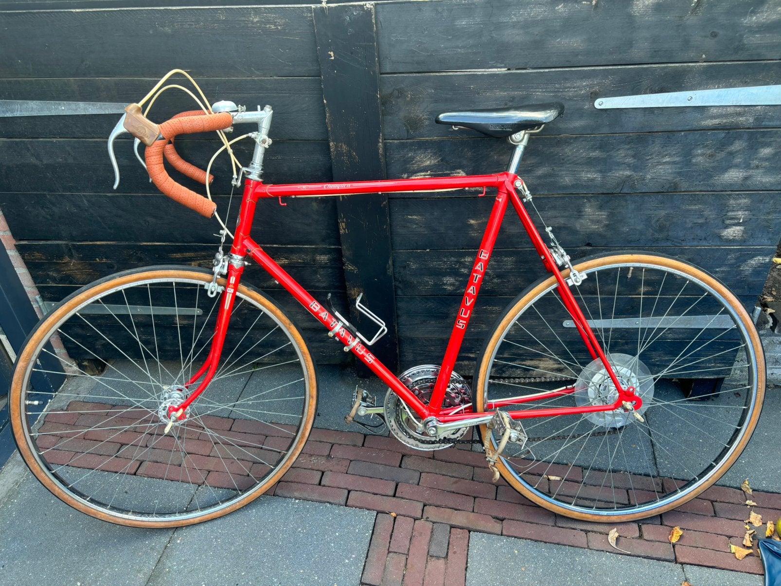 2 vintage batavus champion racefietsen collectersitems, 59 cm of meer, Ophalen, Velgrem, Jaren '60 of nieuwer
