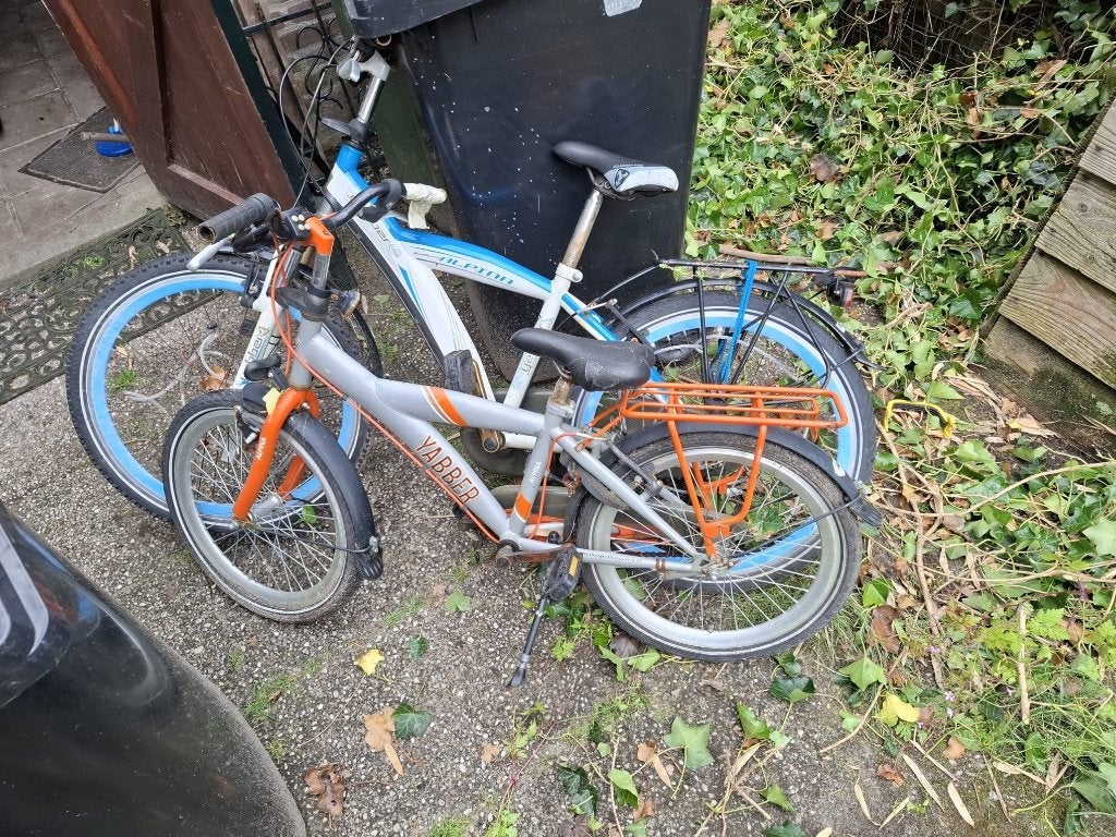 4 gratis (kinder) fietsen, Fietsen en Brommers, Fietsen | Jongens, Ophalen, Gebruikt, 20 inch