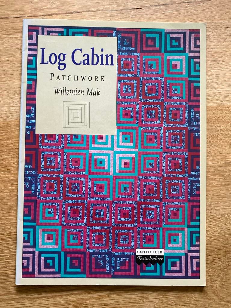 Handwerkboek Patchwork: Log Cabin door Willemien Mak, Boeken, Ophalen of Verzenden, Gelezen, Borduren en Naaien
