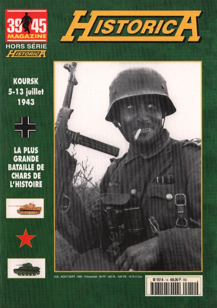 39 45 Magazine Historica HS No 56 Koursk 5-13 julliet 1943, Verzenden, Voor 1940, Zo goed als nieuw, Landmacht
