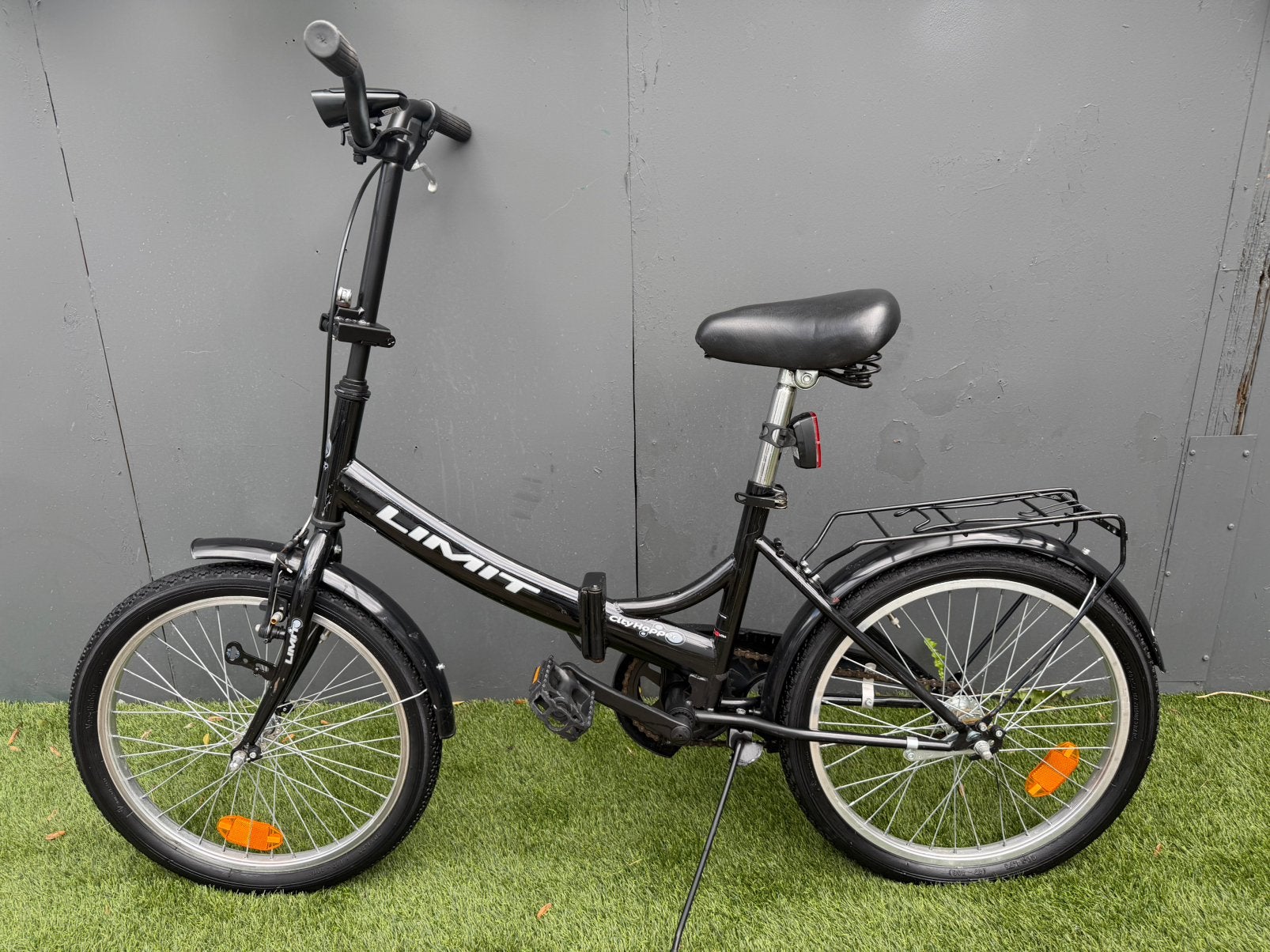 Limit compacte vouwfiets gratis meenemen in het OV, Terugtraprem, Gebruikt, Heren, 16 tot 18 inch