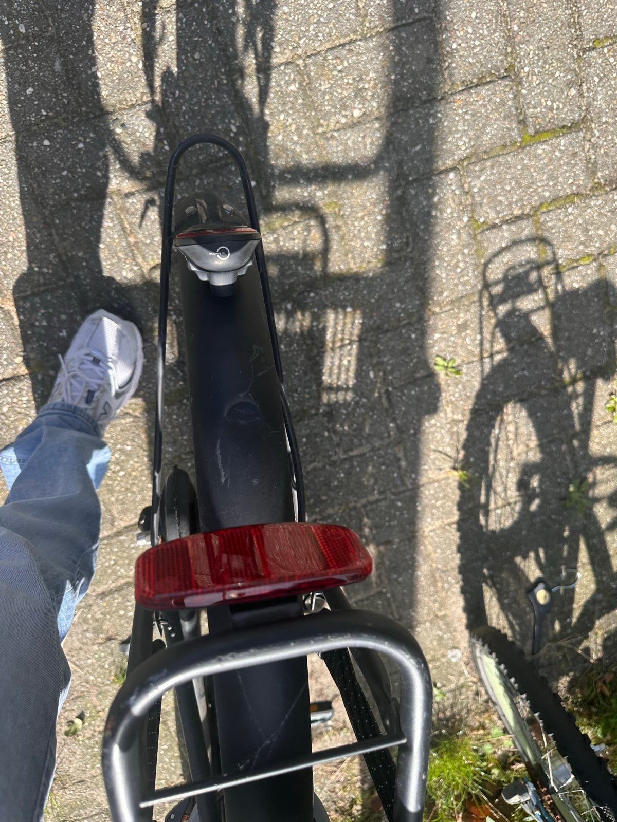 Gazelle fiets met versnellingen en voordrager, Ophalen, Velgrem, Versnellingen, Gazelle