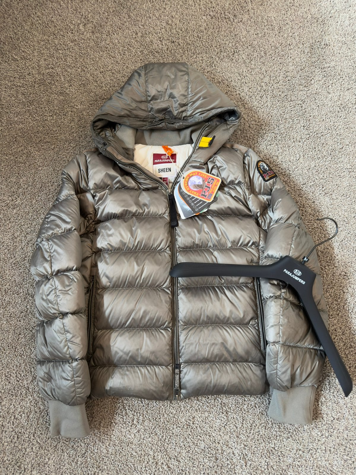 Origineel - Parajumpers Pharell winterjas, Kleding | Heren, Jassen | Winter, Ophalen of Verzenden, Zo goed als nieuw, Beige