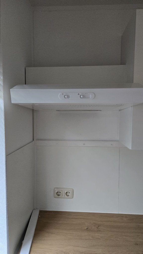 IKEA LAGAN afzuigkap, Ophalen, Wit, 50 tot 100 cm, Zo goed als nieuw
