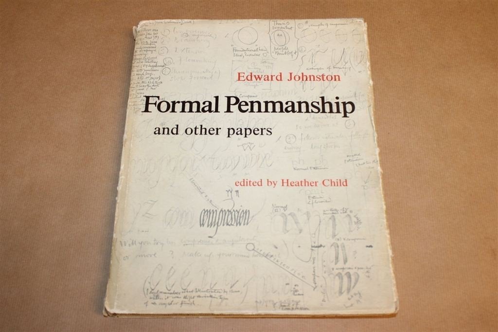 Formal Penmanship — Edward Johnston, Kalligrafie 1971, Ophalen of Verzenden, Gelezen, Fotografen