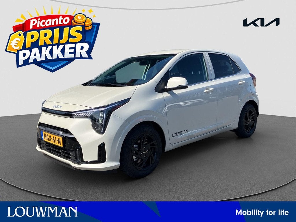Kia Picanto 1.0 DPI DynamicPlusLine | 10 Jaar Garantie | Pri, Voorwielaandrijving, 12 maanden, Stof, 4 stoelen