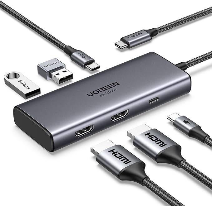 UGREEN USB-C docking station (6-in-1)izgs 15,00 eur, Ophalen of Verzenden, Zo goed als nieuw