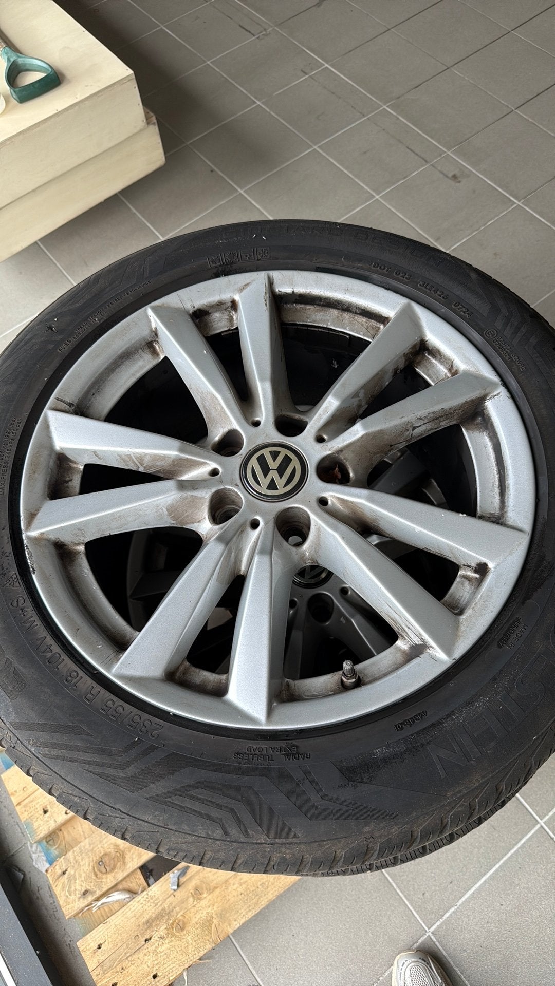VW velgen, Ophalen, Zomerbanden, Velg(en)