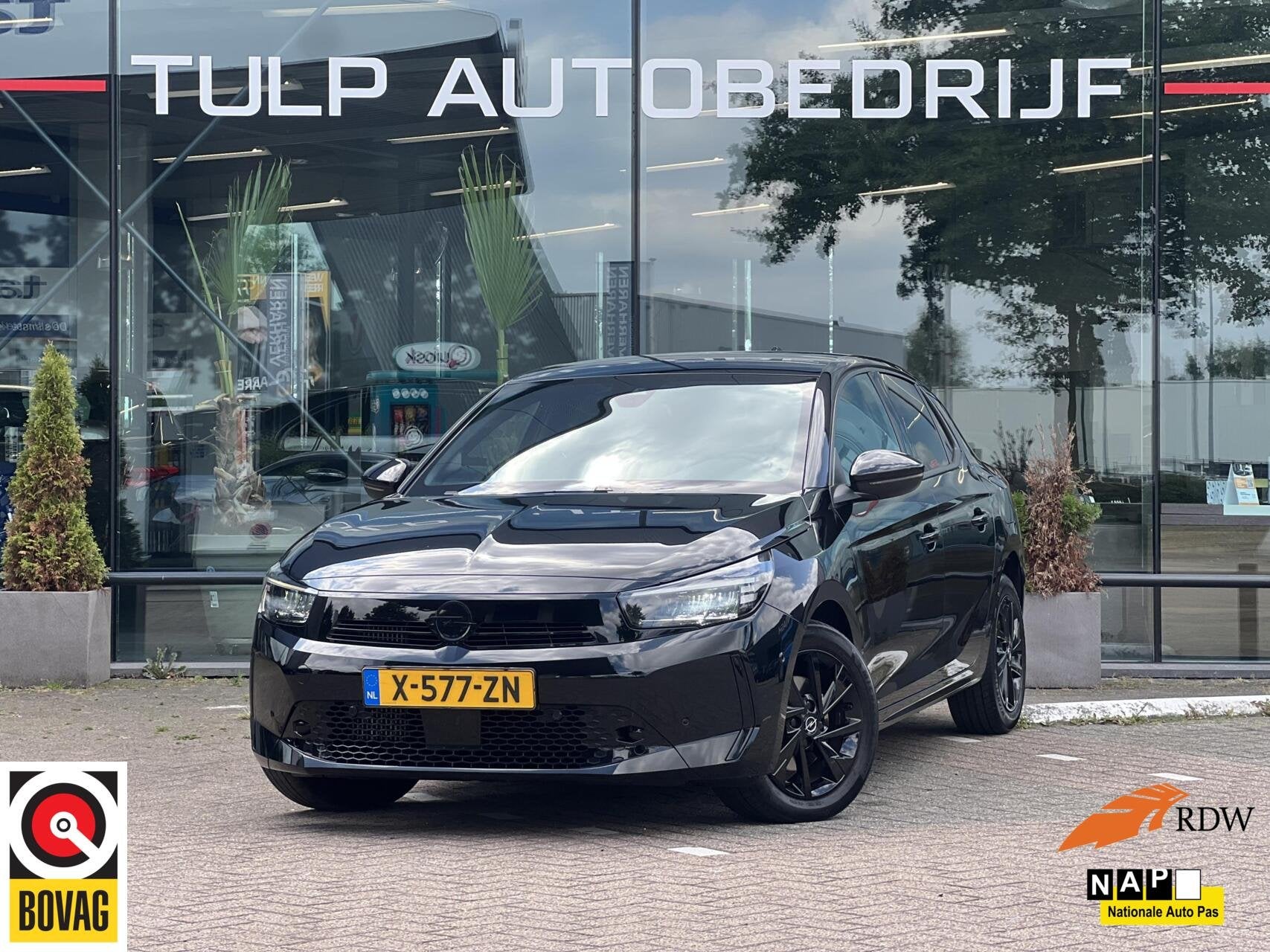 Opel Corsa 1.2 Turbo GS Airco Clima Cruise NAV PDC LED, Auto's, Voorwielaandrijving, Parkeersensor, 101 pk, Gebruikt