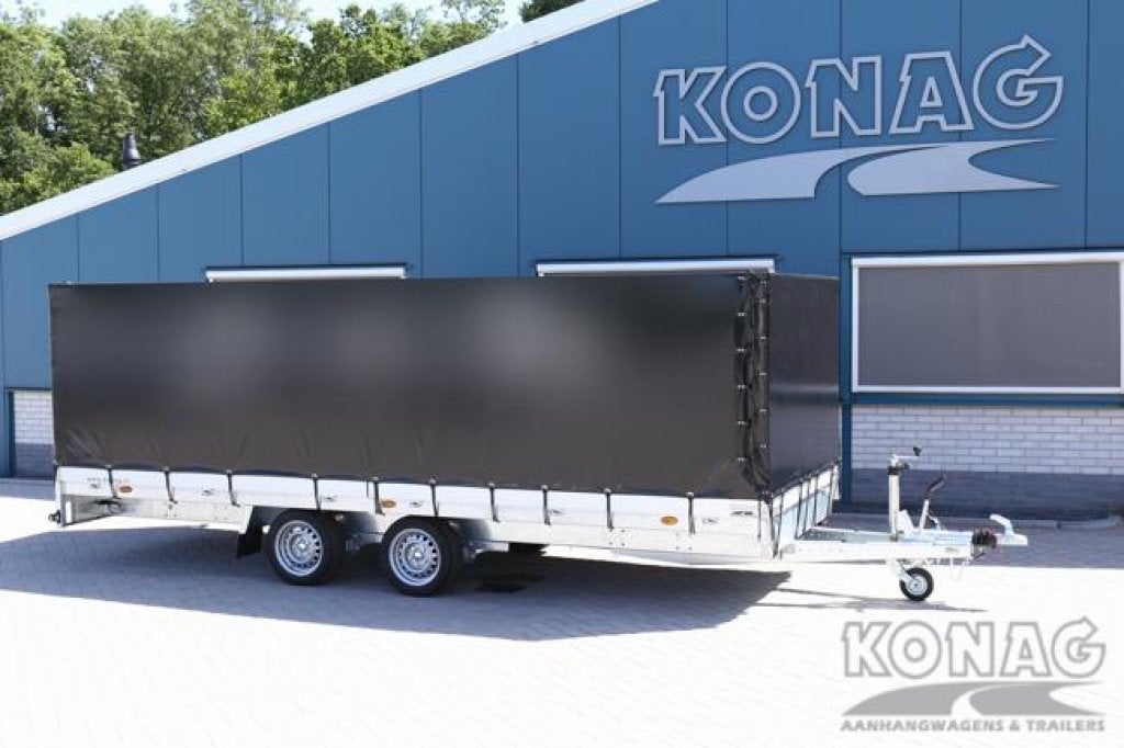 Konag Lesaanhangwagen / lesaanhanger met huif, Nieuw