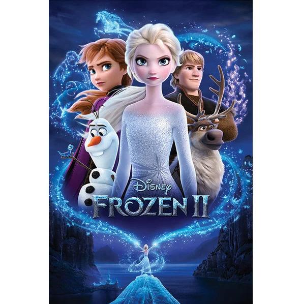 Disney Frozen 2 Maxi Poster / Muurposter - Group, Nieuw, Ophalen of Verzenden, Nvt, Nvt