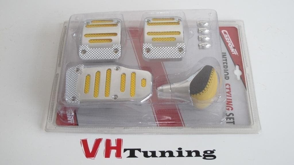 Carpoint 2512857 universele interieur styling set geel, Auto diversen, Ophalen of Verzenden