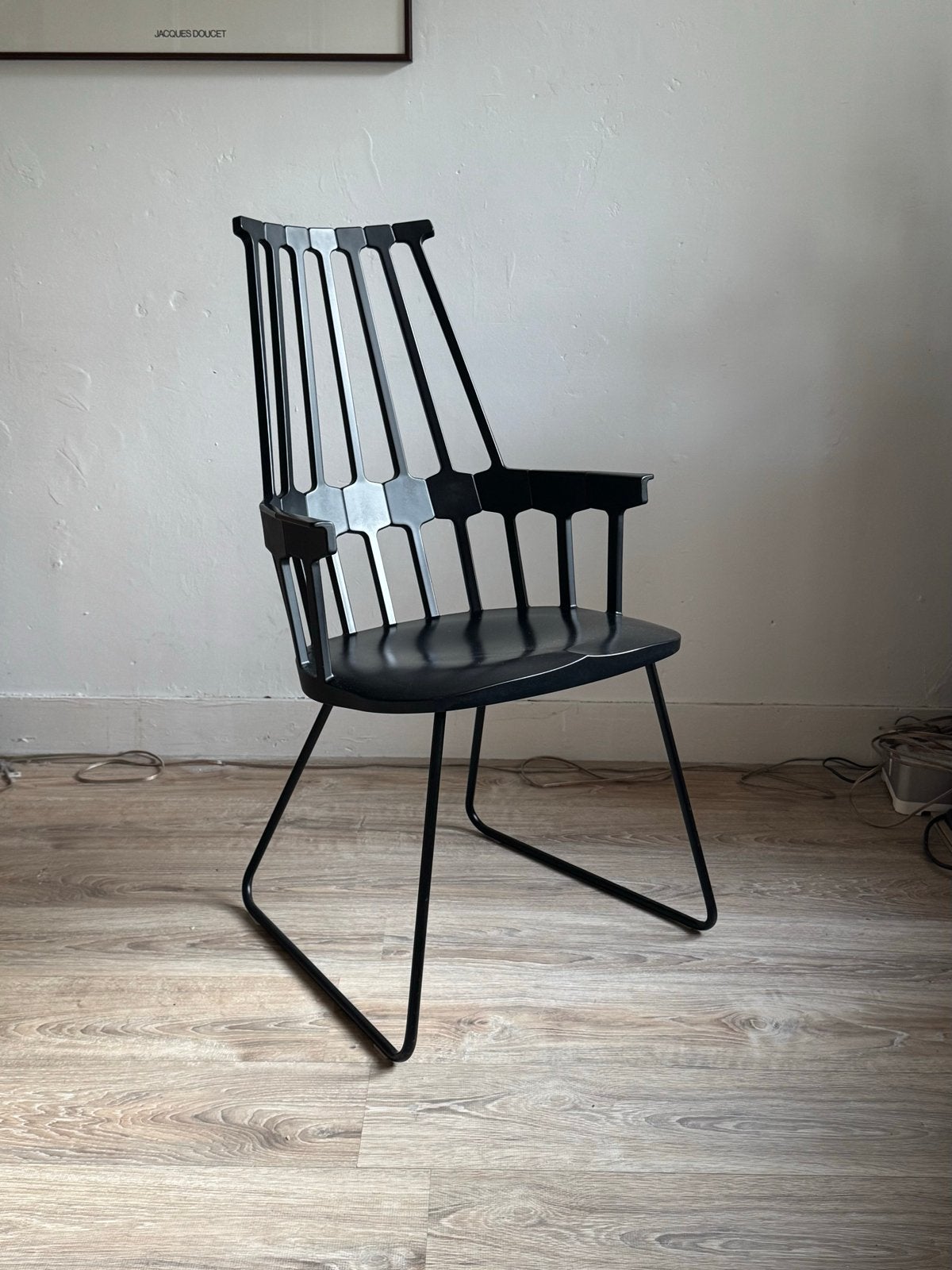Kartell Comeback Stoel - Patricia Urquiola Design, Ophalen, Kunststof, Zwart, Zo goed als nieuw