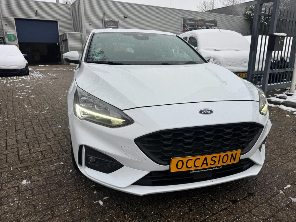 Ford Focus 1.5 EcoBoost ST Line Business 182 pk 1e eigenaar,, Auto's, Stof, Met garantie (alle), Wit, Bedrijf