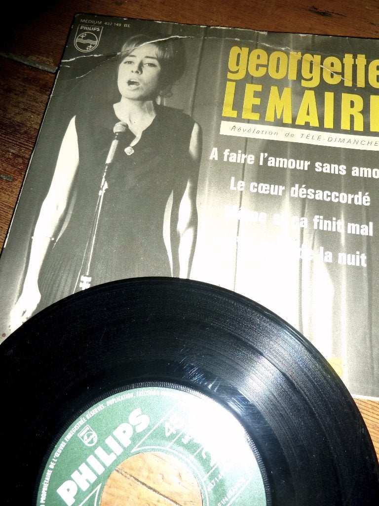 EP GEORGETTE LEMAIRE a faire l amour sans amour 1965, EP, Ophalen of Verzenden, EP