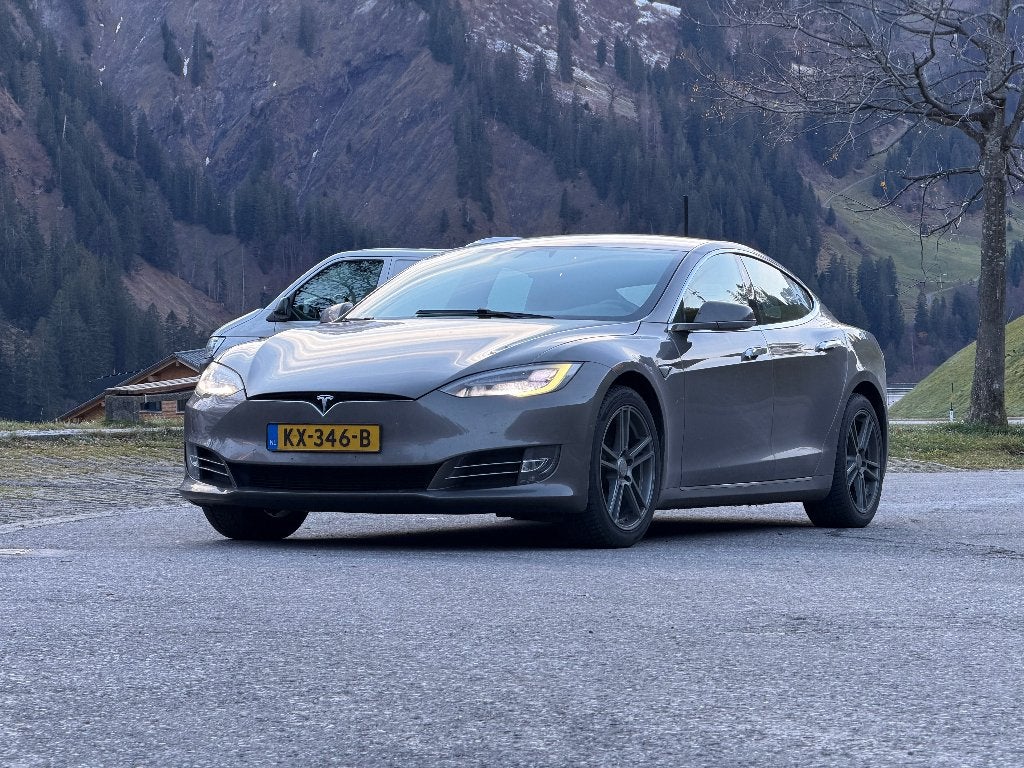 Tesla Model S 2016 75 | Free Supercharging | MCU2/AP3, Auto's, Tesla, Achterwielaandrijving, Zwart, Lichtsensor, Origineel Nederlands