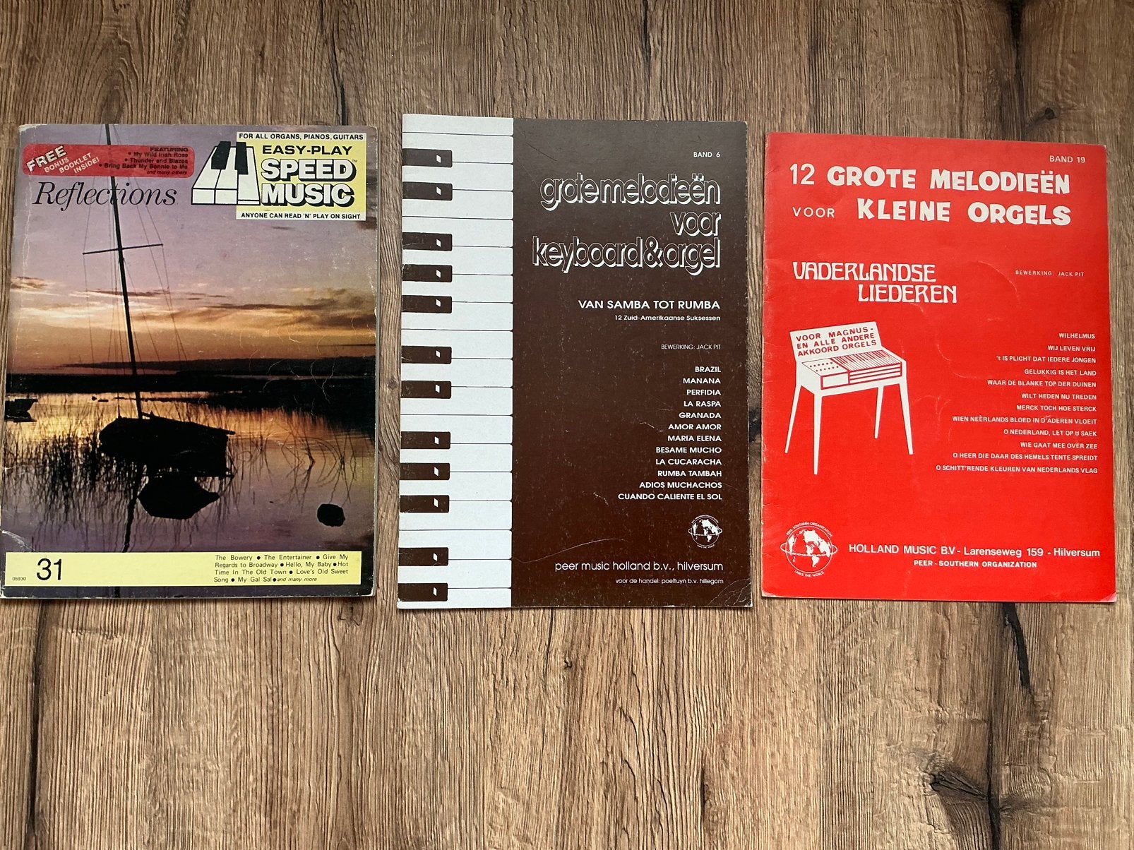 Bladmuziek. Reflections. Grote melodieën., Muziek en Instrumenten, Orgel, Klassiek, Ophalen of Verzenden, Zo goed als nieuw