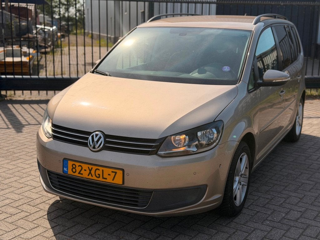 Volkswagen Touran 1.2 TSI Comfortline BlueMotion Clima Navi, Auto's, Volkswagen, Euro 5, 730 kg, Gebruikt, Beige