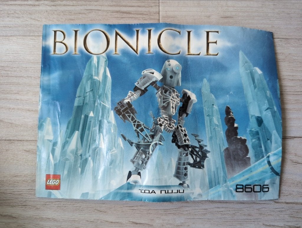 8606 LEGO Bionicle Toa Metru Nuju, Bionicle, Lego, Inclusief instructies, Ophalen of Verzenden