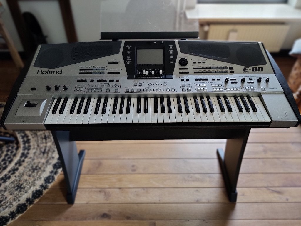 Roland E80 Keyboard, Ophalen, 61 toetsen, Roland, Zo goed als nieuw