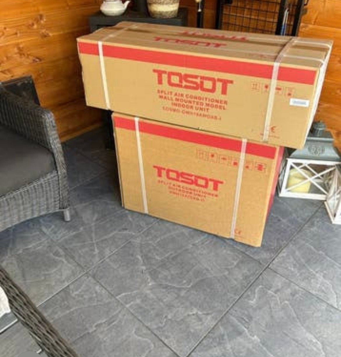 TOSOT Airco - Nieuw in doos, Ophalen, Minder dan 60 m³, Nieuw, Koelen en Ontvochtigen