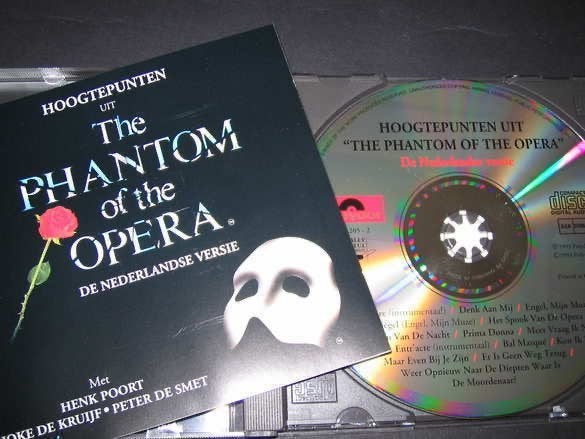 The Phantom of the Opera - Nederlandse versie - Musical, Ophalen of Verzenden, Gebruikt