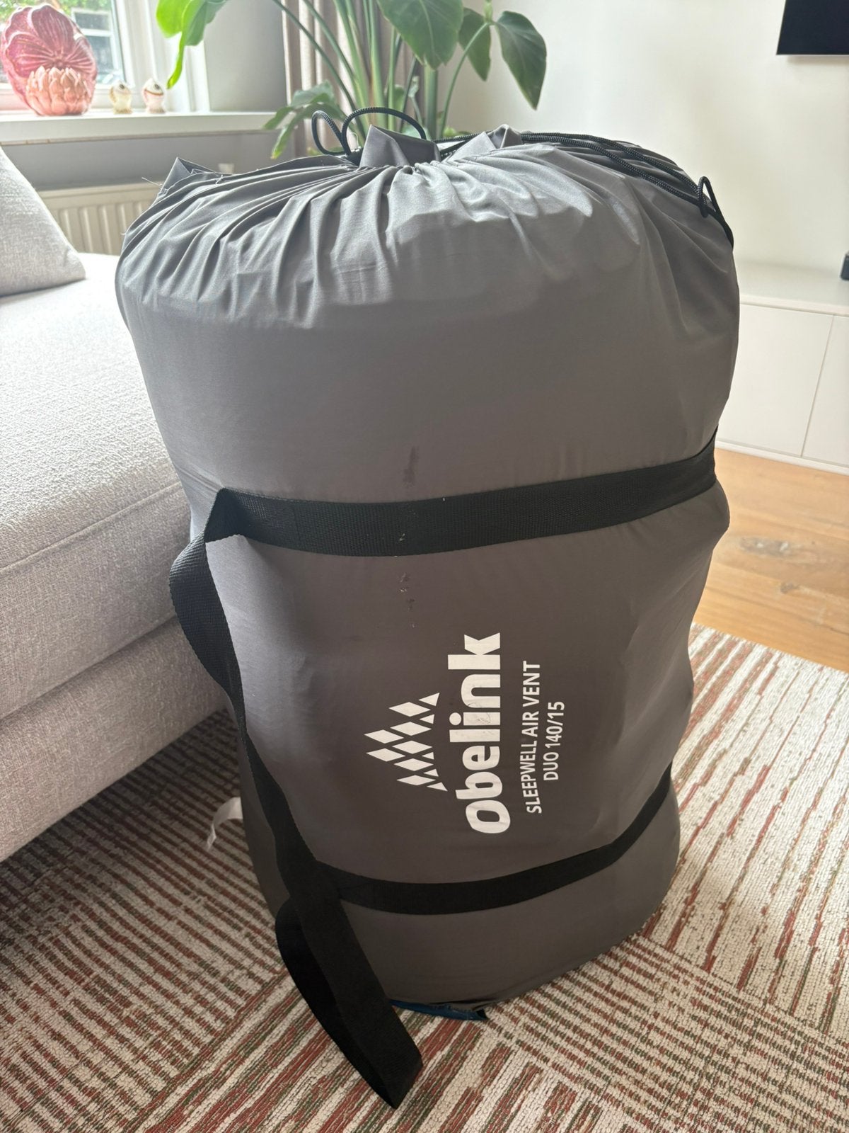 Obelink Sleepwell Air 15 Duo slaapmat - 200 x 140 cm, Ophalen, Zo goed als nieuw