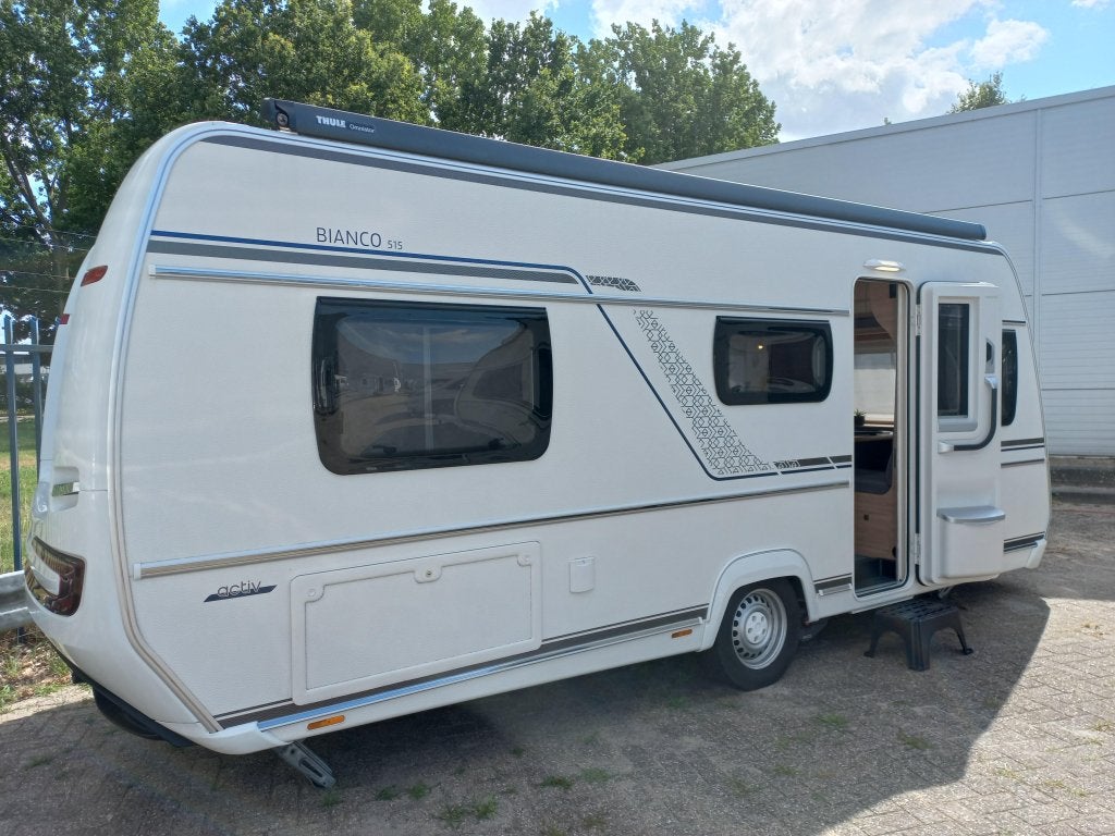 Fendt Bianco Activ 515 SGE mover-cassette-C4e-etc, Caravans en Kamperen, Bedrijf, Treinzit, Tot en met 4, Schokbreker