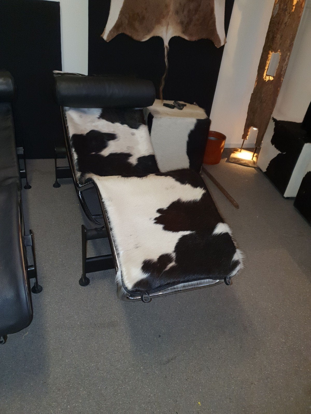gezocht Lc4 Le Corbusier complete stoelen liefst versleten, Ophalen, Gebruikt, 75 tot 100 cm, Eenpersoons