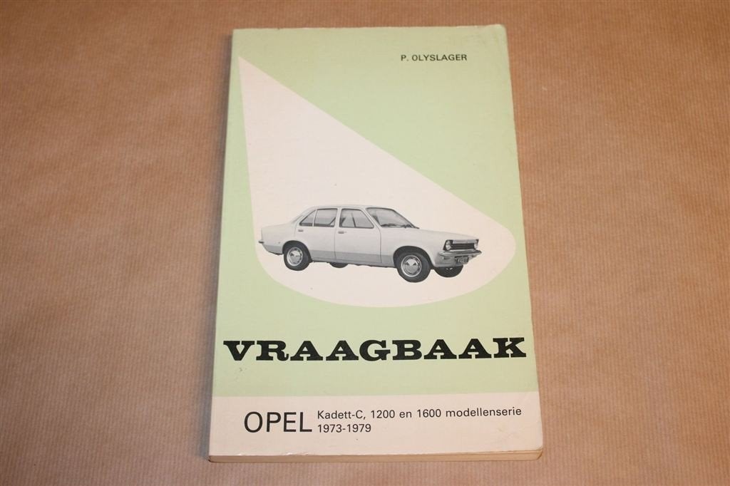 Vraagbaak Opel Kadett-C — Onderhoud & Reparatie 1973-1979, Ophalen of Verzenden