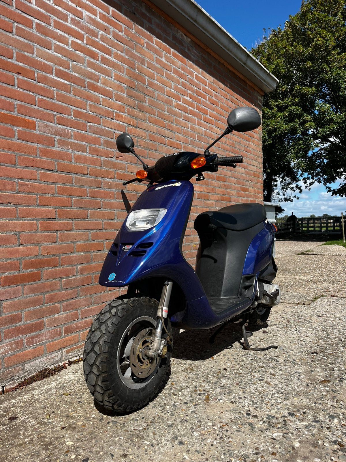 Nette Piaggio Typhoon 50cc op brom, Fietsen en Brommers, Ophalen, Tweetakt, Gebruikt, Overige modellen