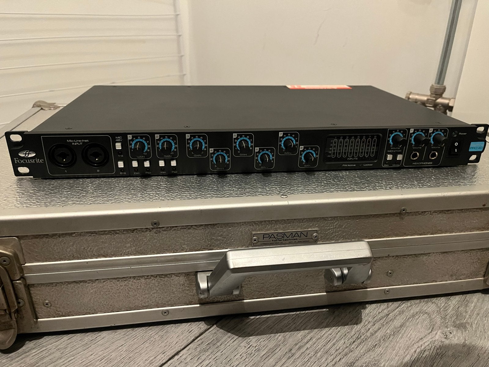 Focusrite Saffire Pro 40 Firewire Audio Interface, Ophalen, Gebruikt