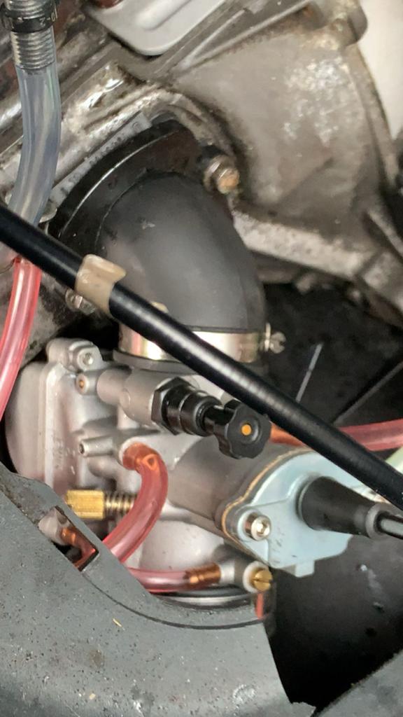 Complete inlaat 21mm pwk,, Ophalen of Verzenden, Gebruikt, Carburateur