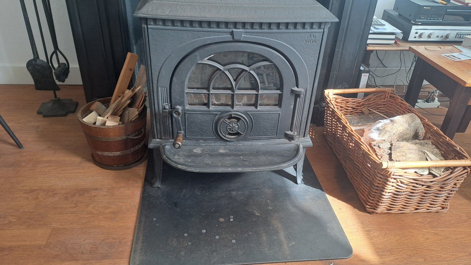 Jotul 8 houtkachel, Ophalen, Gebruikt, Vrijstaande haard, Houthaard