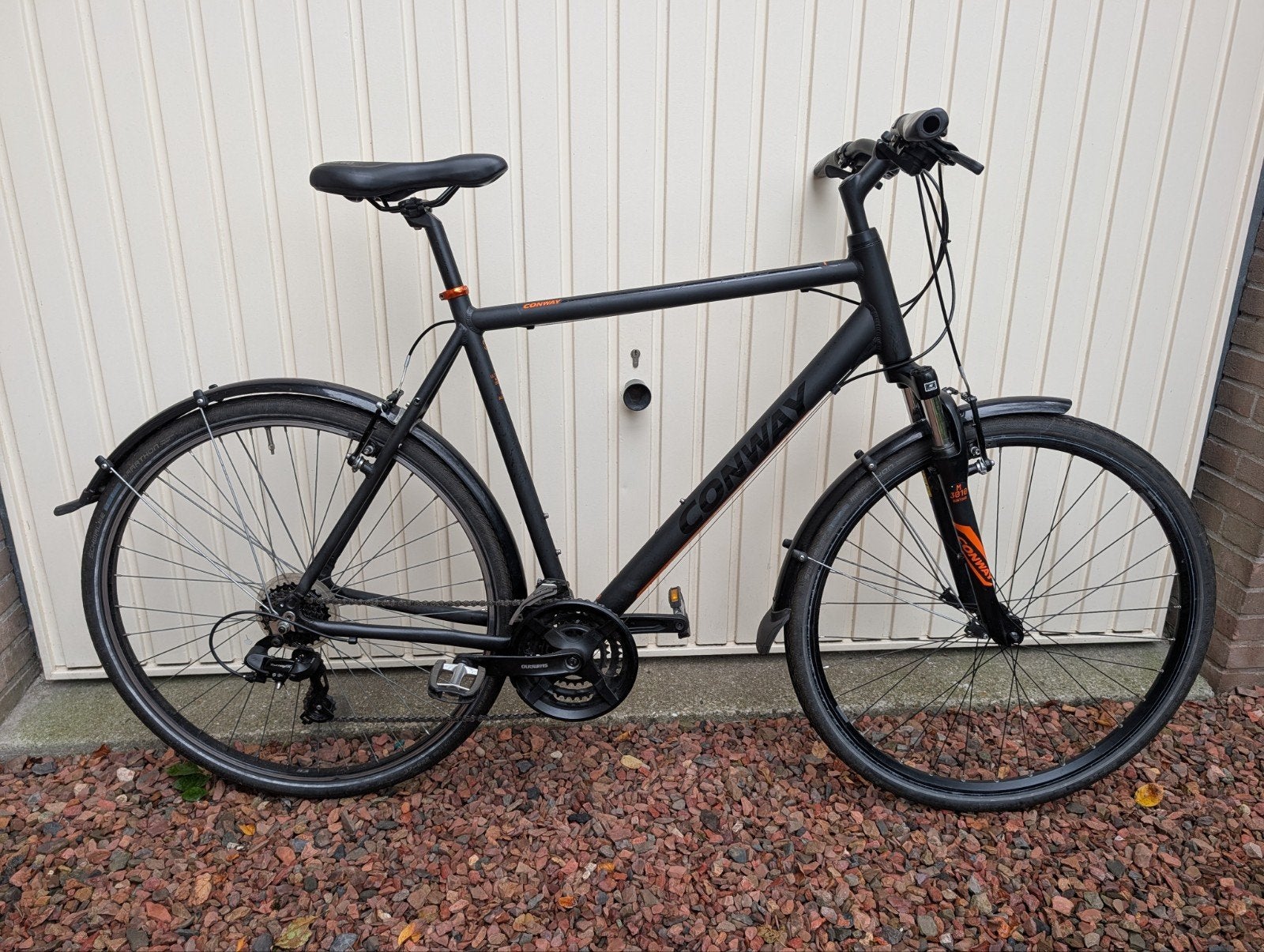 Conway sportfiets., Fietsen en Brommers, 28 inch, Gebruikt, Vering, Velgrem