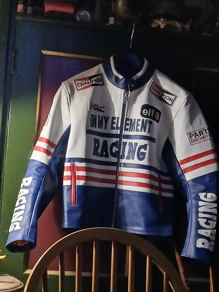 Unieke motorjas, Ophalen of Verzenden, Tweedehands, Jas | textiel