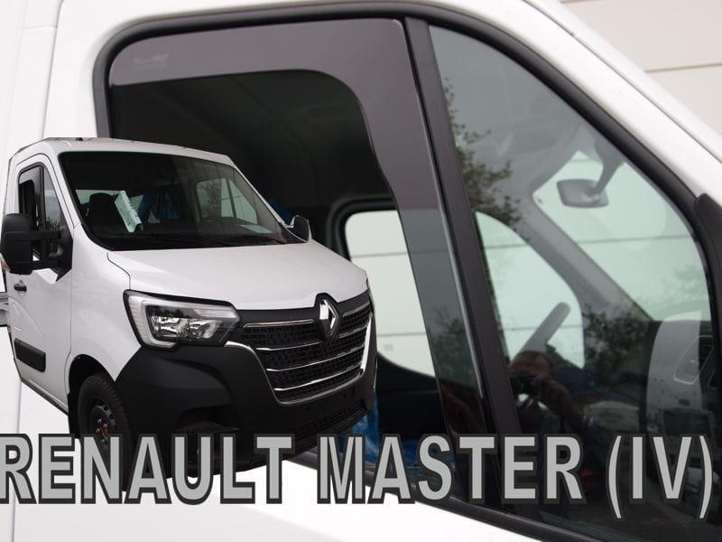 Renault Master zijwindschermen raamspoilers donkere fenders, Ophalen of Verzenden