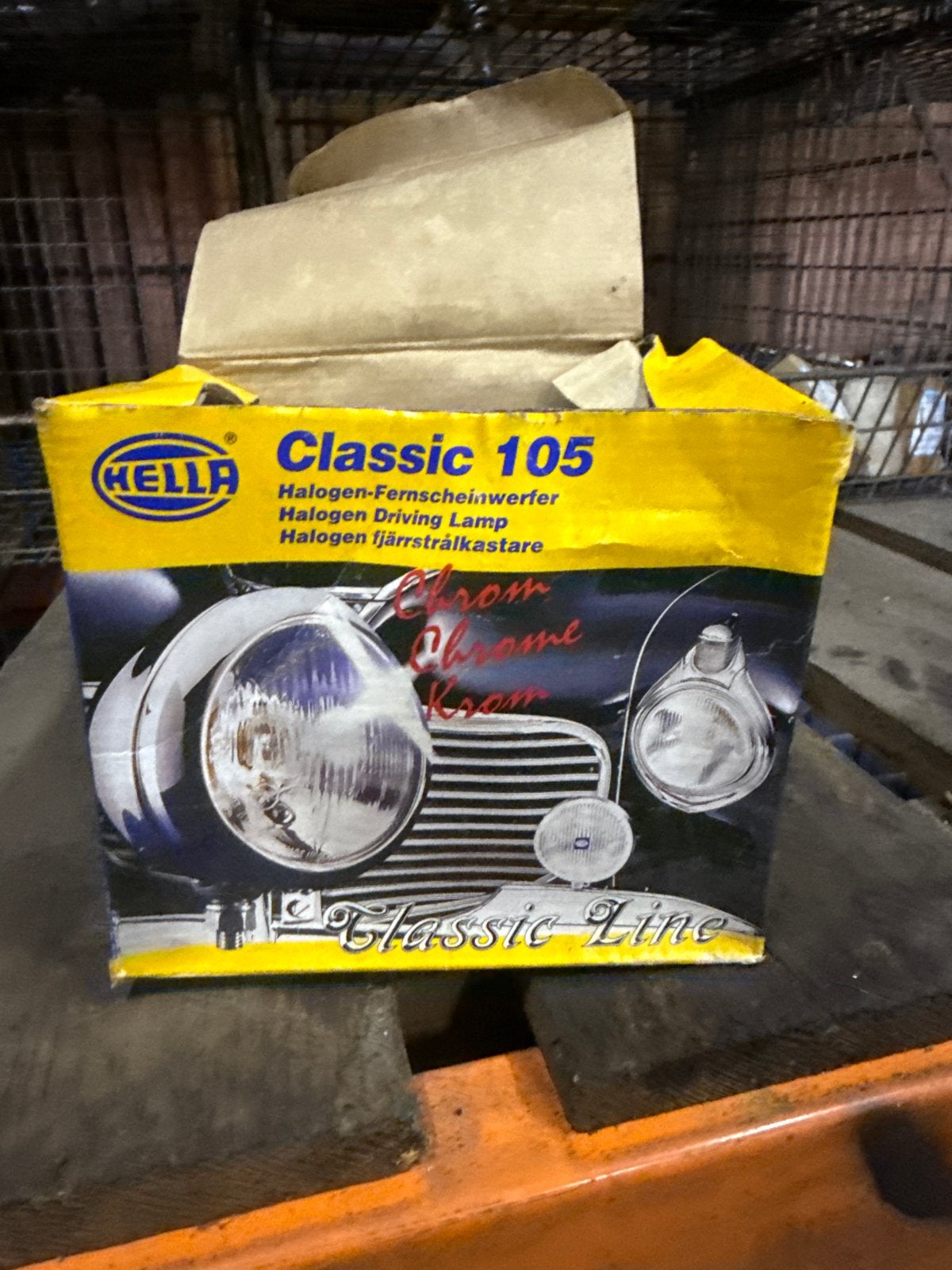 Hella Classic 105 Halogeen Verstralers - Nieuw in doos (6 st, Ophalen of Verzenden, Nieuw, Universele onderdelen